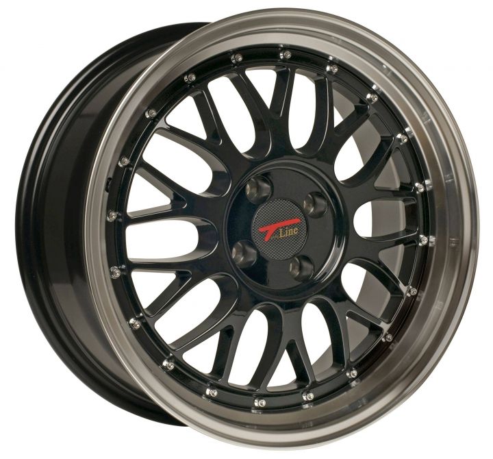 GTP Wheels<br>GTP 020 - Schwarz poliert (17x7.5)